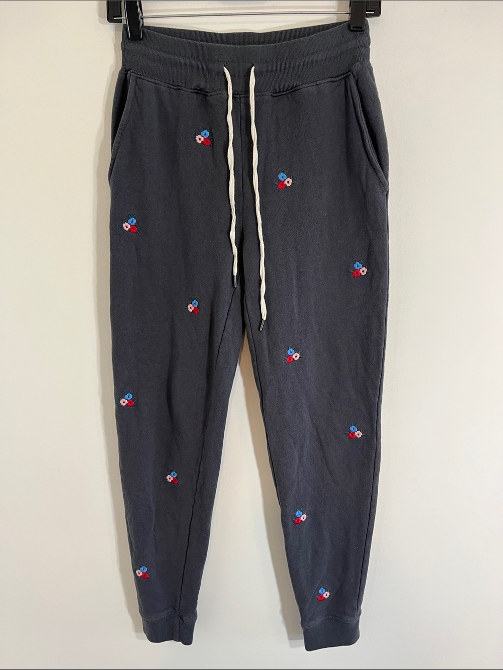 Rails joggers XS women Oakland Vintage Black Flowerbud